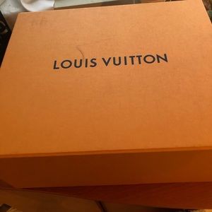 Louis Vuitton box and bag